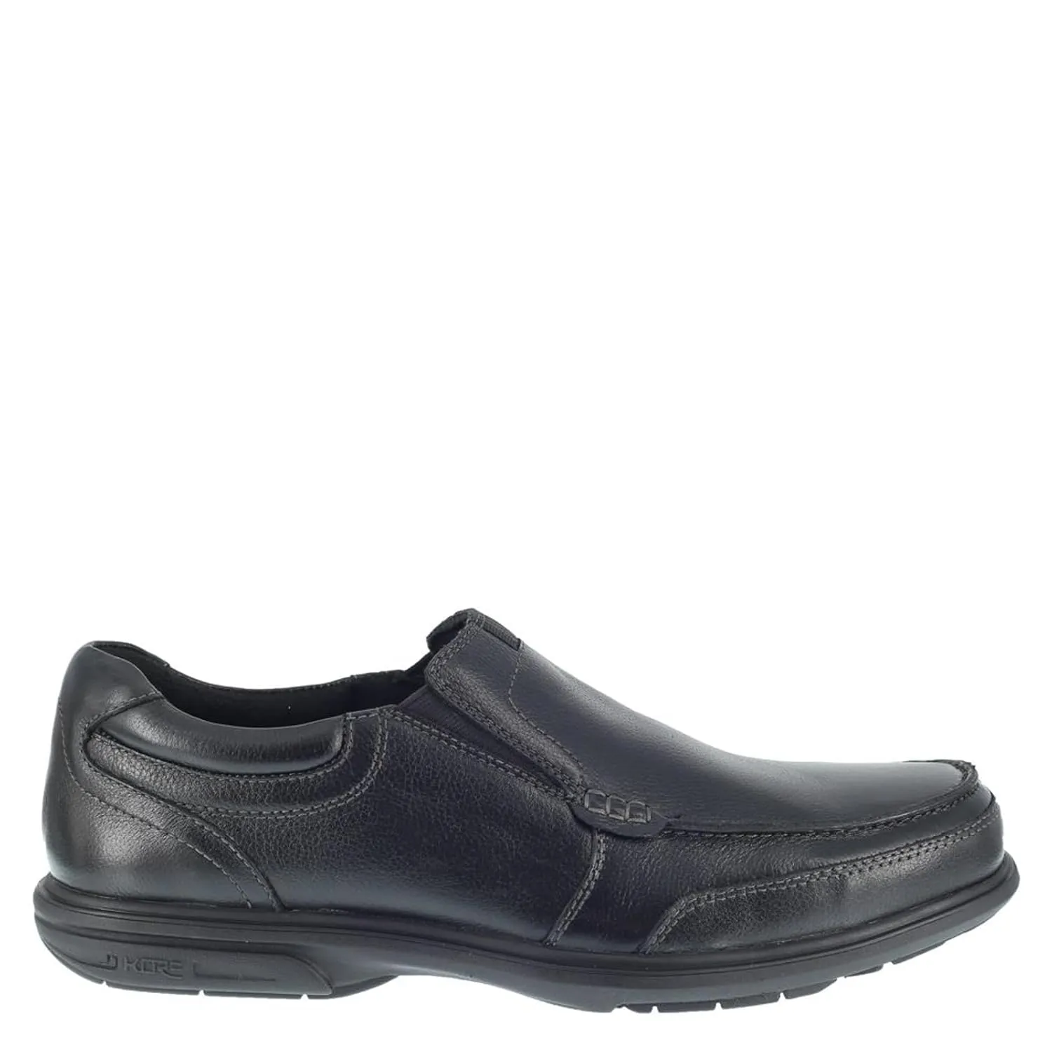 Florsheim Work Loedin Slip-On Men's Oxford, 10.5 2E US, Black