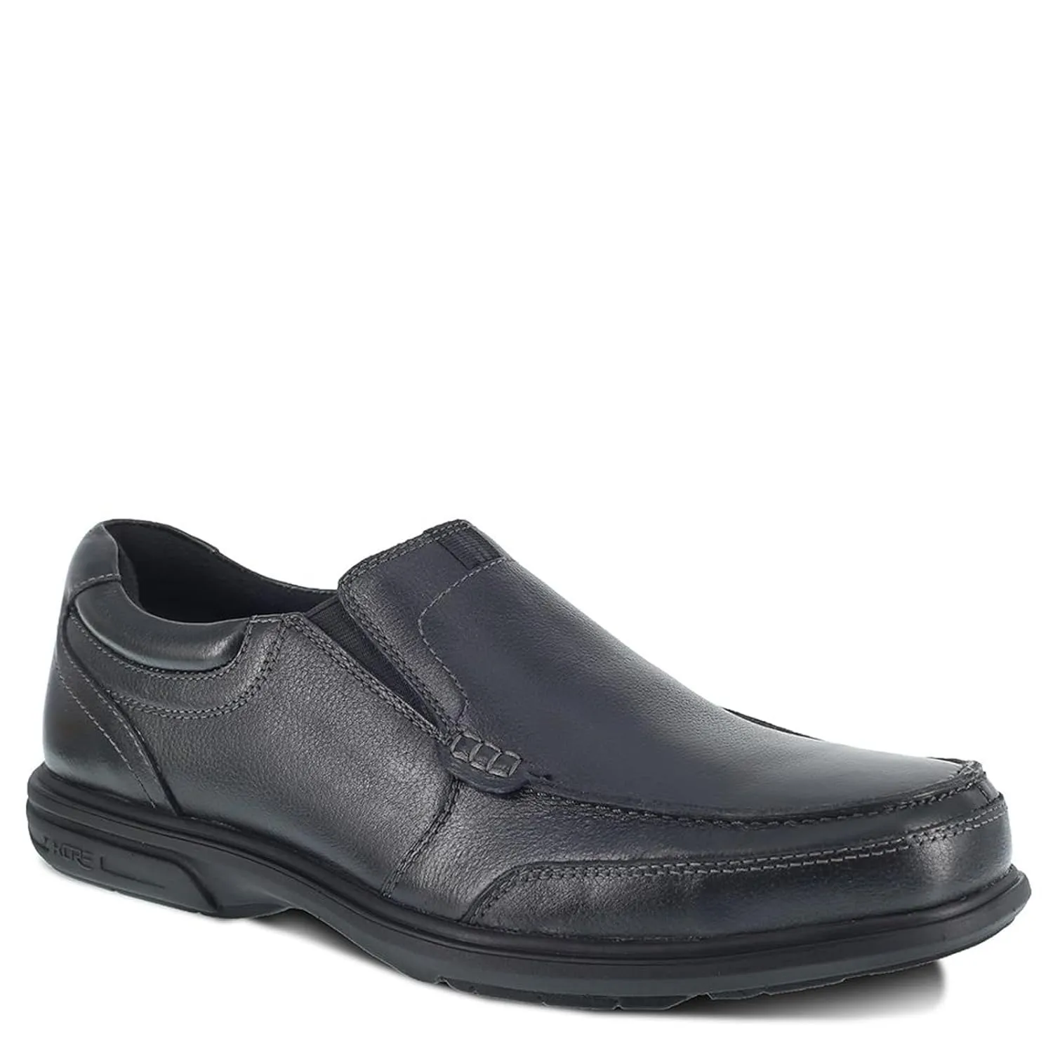 Florsheim Work Loedin Slip-On Men's Oxford, 10.5 2E US, Black