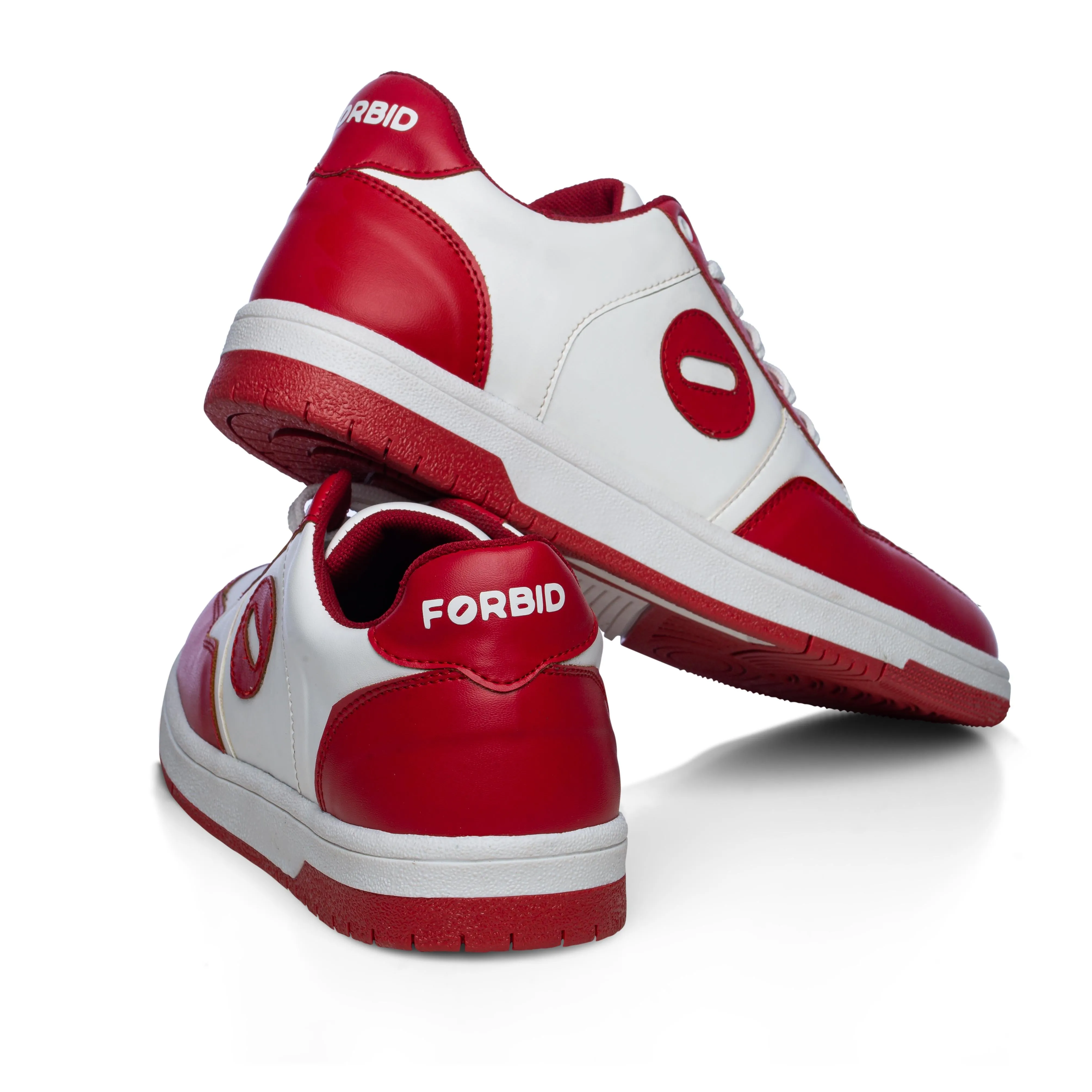 Forbid Fire Element | Red and White Sneaker
