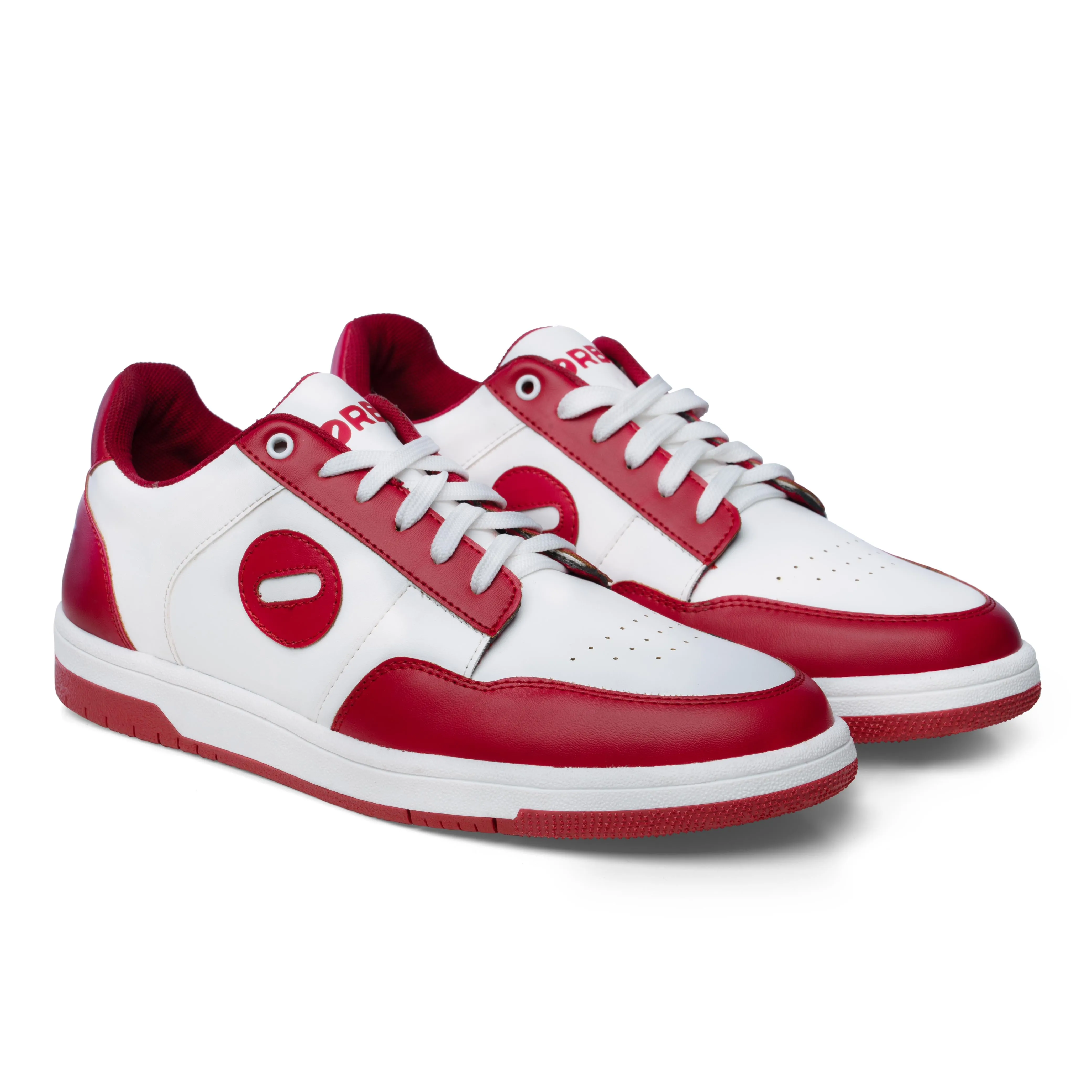 Forbid Fire Element | Red and White Sneaker