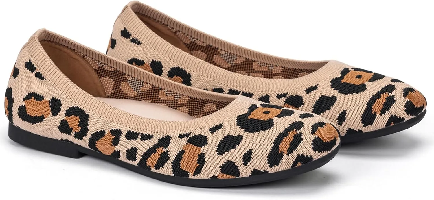 Frank Mully Women's Flats Square Toe Flats Comfortable Slip on Washable Ballet Flats Shoes for Women Dressy Work
