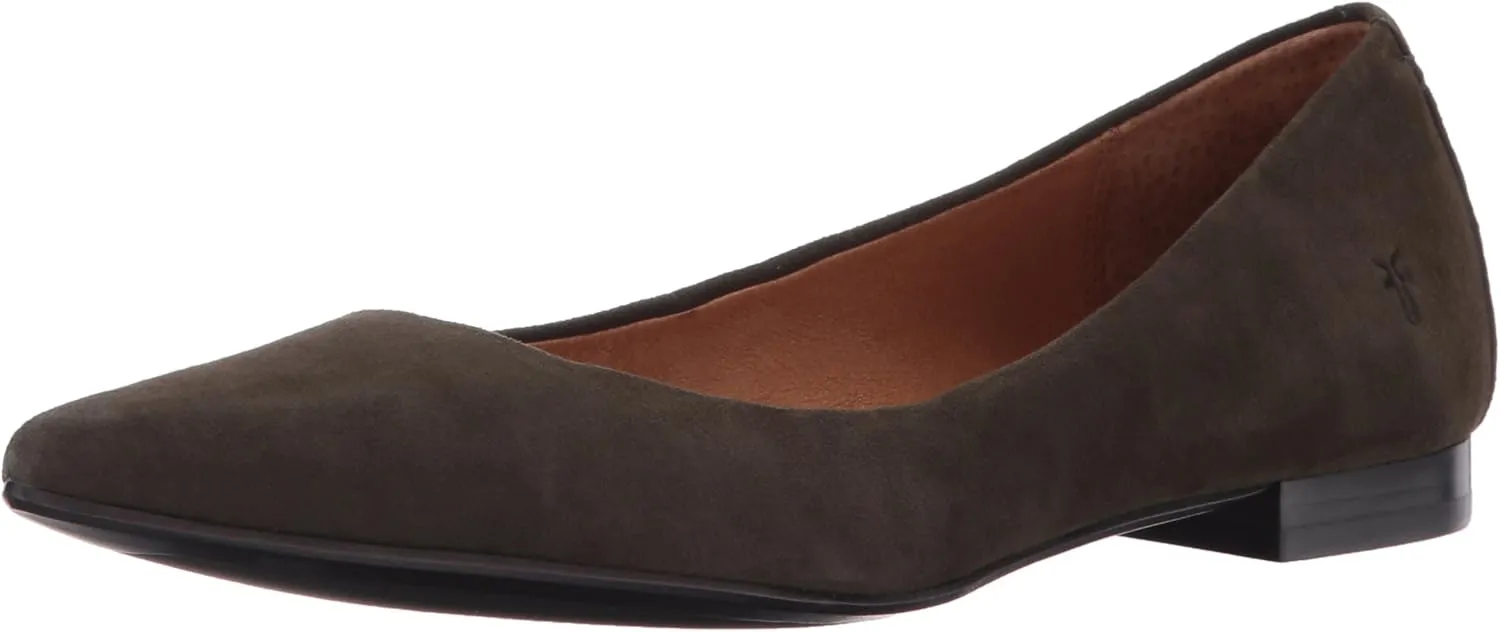 FRYE Women's Sienna Suede Ballet Flat