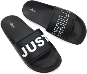 FUNKYMONKEY Men's Casual Sandal Slippers Outdoor Indoor Slide for Men