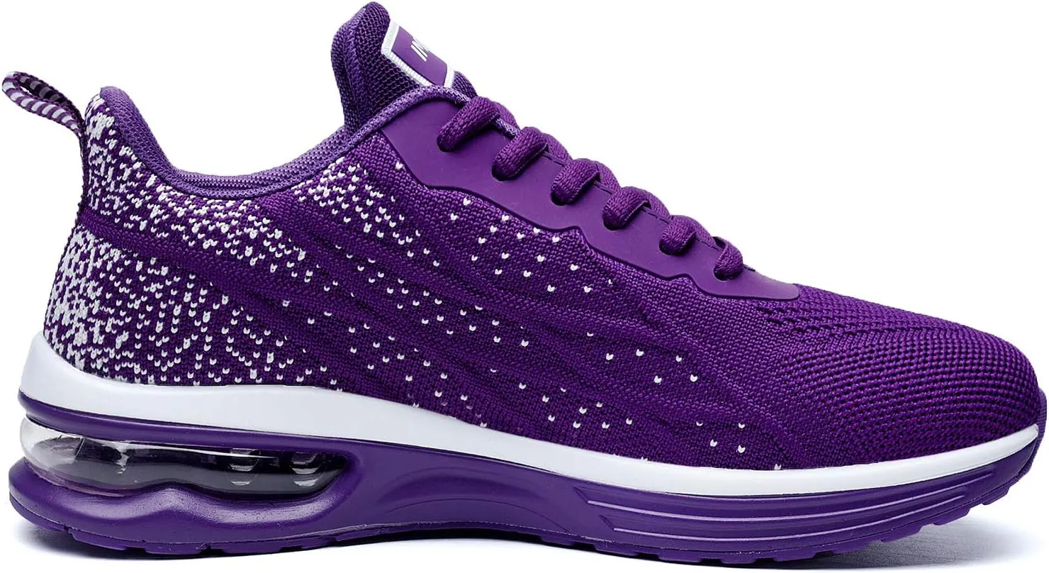 GANNOU Women's Air Athletic Running Shoes Fashion Sport Gym Jogging Tennis Fitness Sneaker US5.5-11