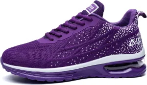 GANNOU Women's Air Athletic Running Shoes Fashion Sport Gym Jogging Tennis Fitness Sneaker US5.5-11