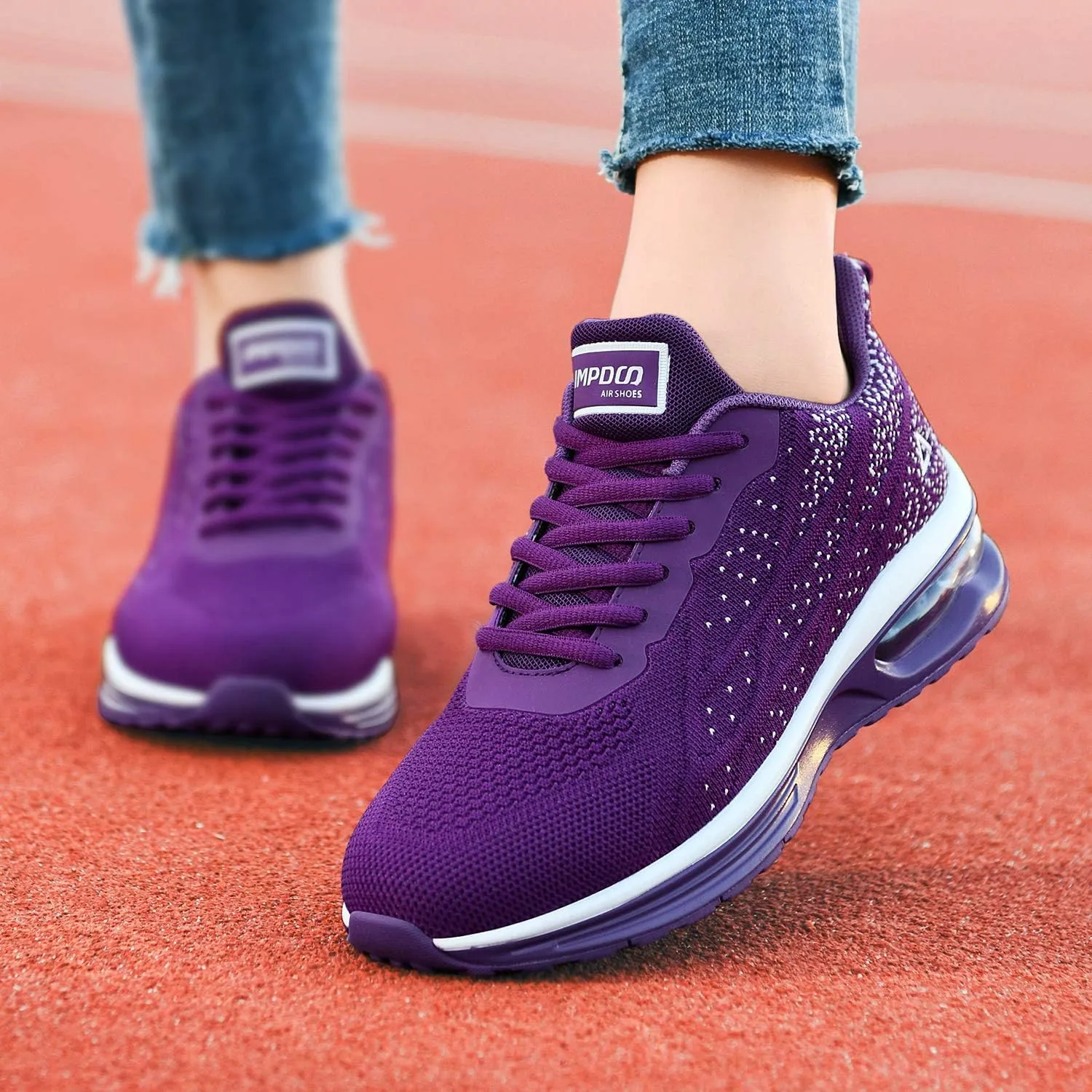 GANNOU Women's Air Athletic Running Shoes Fashion Sport Gym Jogging Tennis Fitness Sneaker US5.5-11