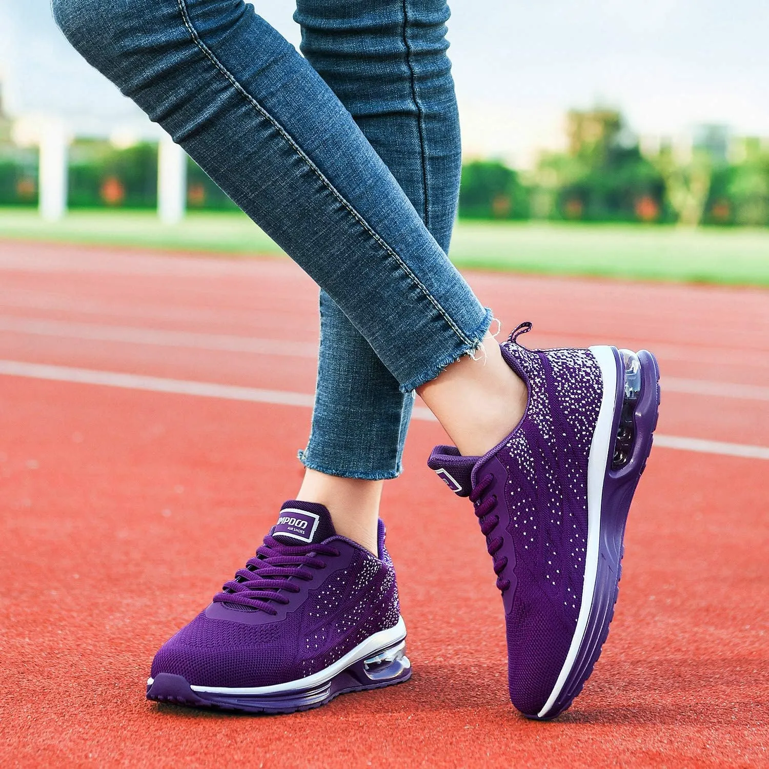 GANNOU Women's Air Athletic Running Shoes Fashion Sport Gym Jogging Tennis Fitness Sneaker US5.5-11