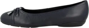 Geox Women's Annitah 9 Nappa Leather Ballet Flat with Arch Support and Cushioning