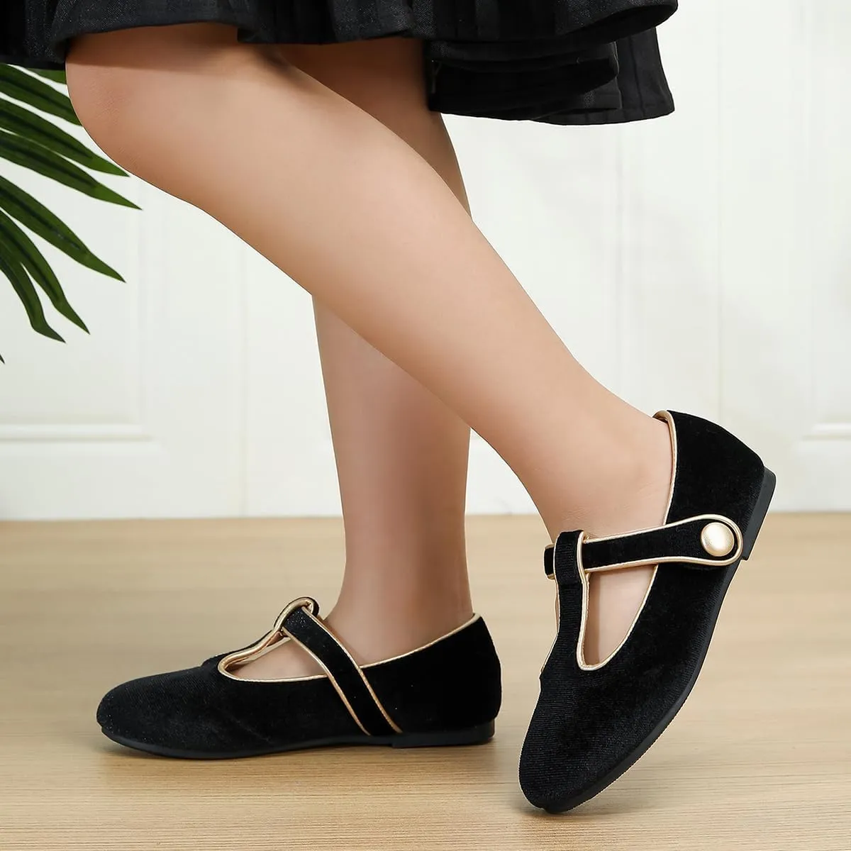Girls Toddler Dress Shoes Ballet Mary Jane Flats for Baby Little Kids Girl