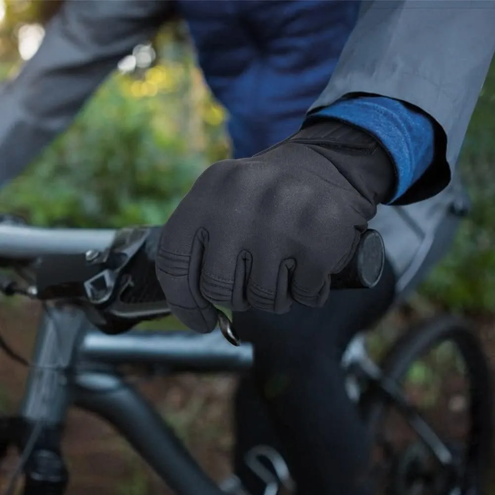 Gloves Touch Screen Full Finger Glove Hard Shell Fleece Hunting Hiking Bicycle Cycling Men