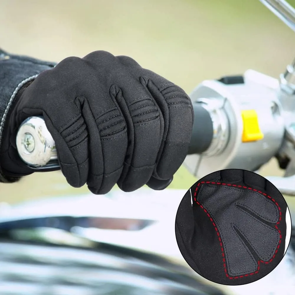 Gloves Touch Screen Full Finger Glove Hard Shell Fleece Hunting Hiking Bicycle Cycling Men