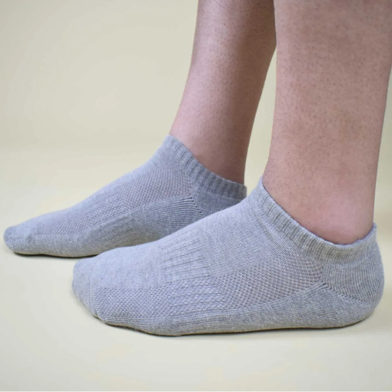 Grey Cotton Socks (3 x PAIR)