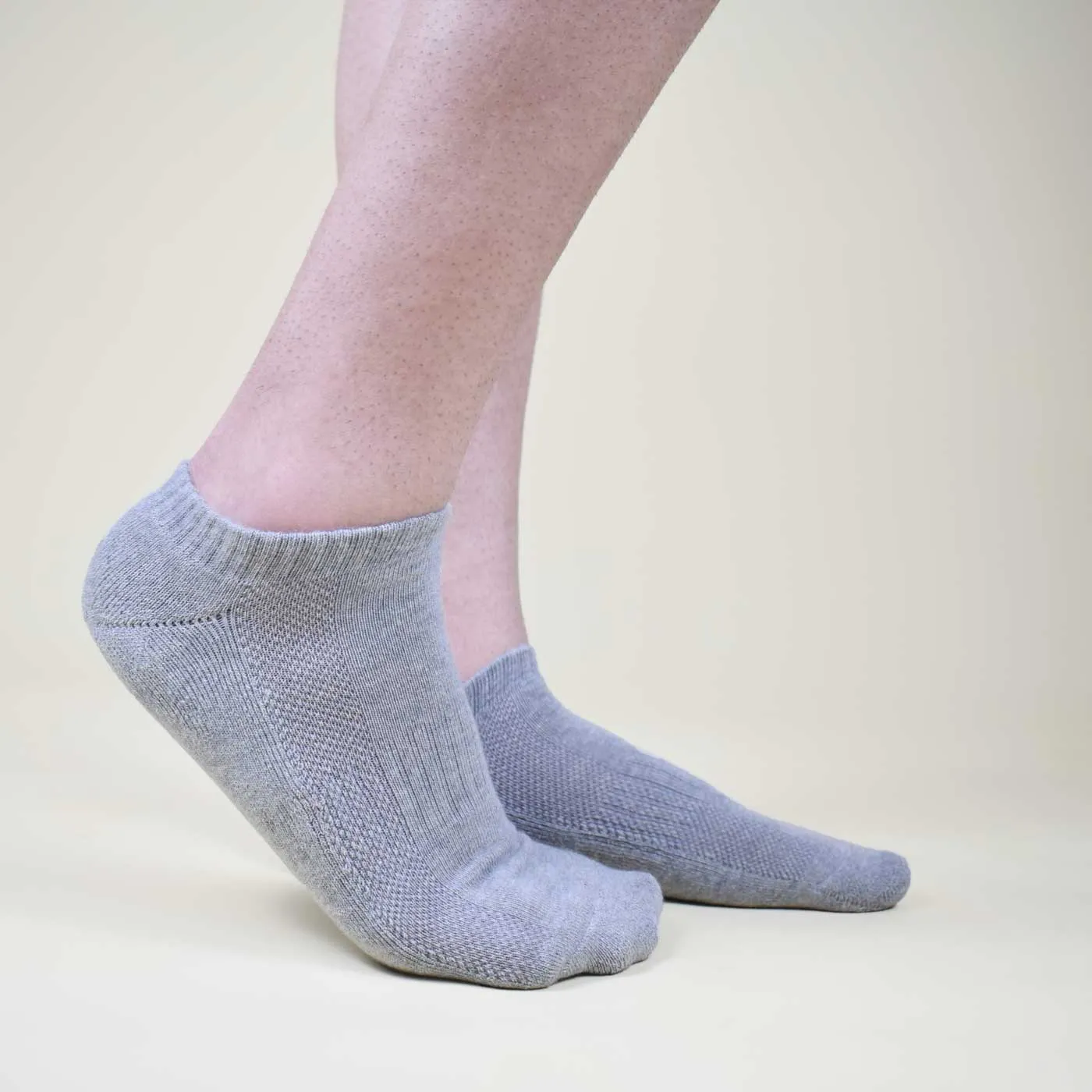 Grey Cotton Socks (3 x PAIR)