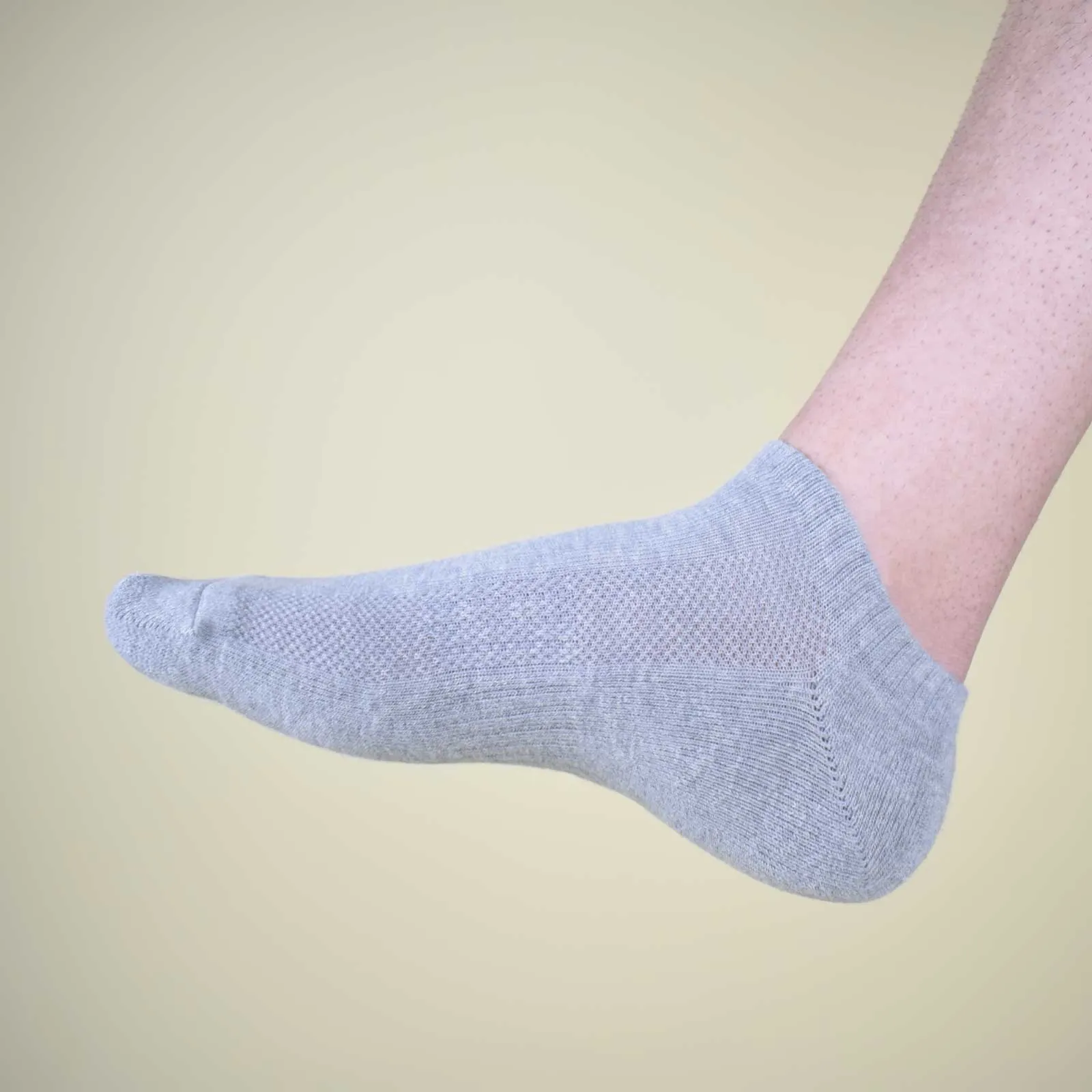 Grey Cotton Socks (3 x PAIR)