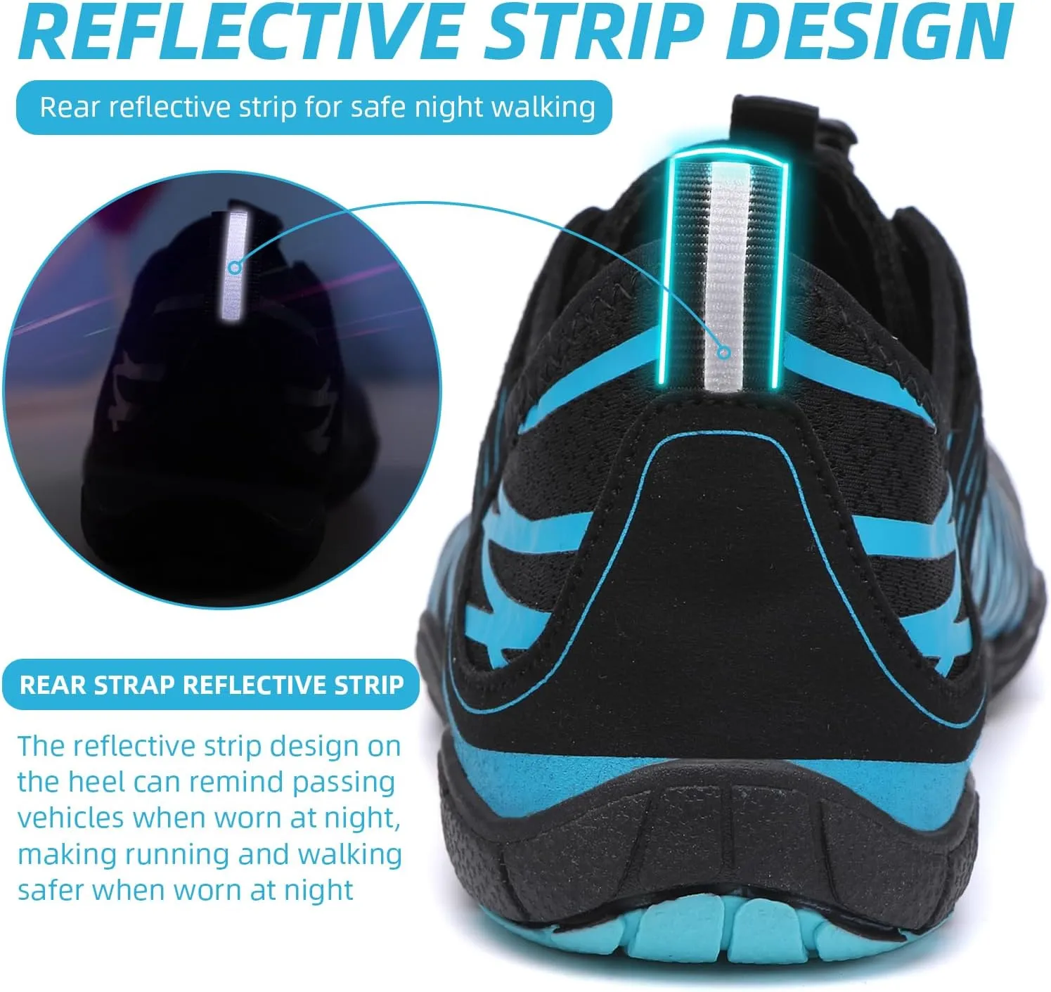 Grounding Shoes with Copper Barefoot Shoes Women Men, Outdoor Waterproof Hike Healthy Non-Slip Flexible