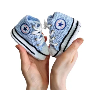Handmade Baby Booties - Newborn Knit Socks - Custom Crochet Shoes, Sneakers Slippers Toddlers