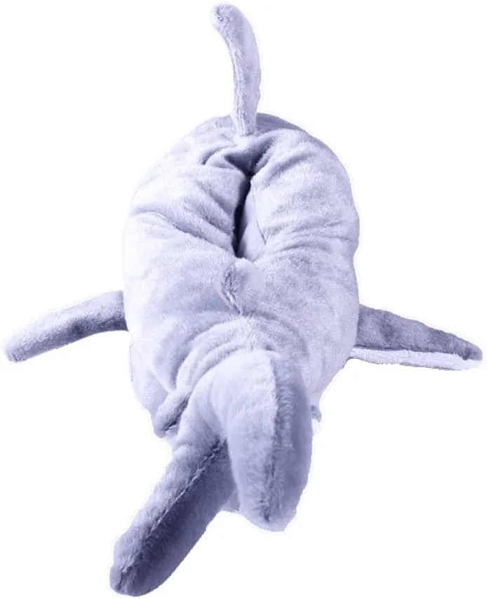 Happy Feet Animal Slippers for Adults and Kids, Cozy and Comfortable, Sturdy Rubber Soles, Thick 1-Inch Memory Foam Footbed, Non-Skid Bottoms, Plush Velvety Material Slippers, As Seen on Shark Tank