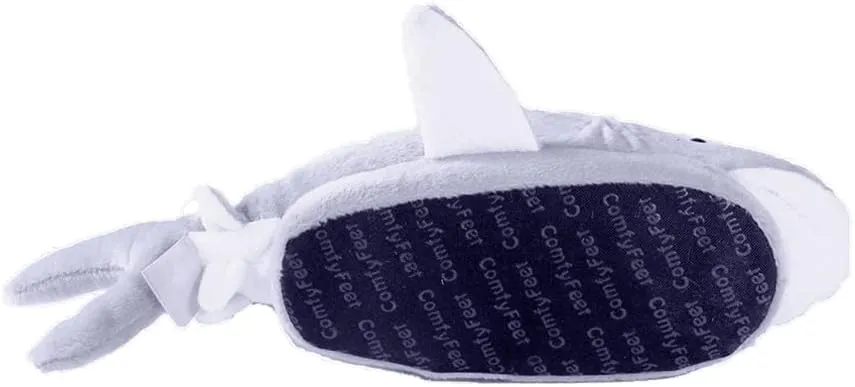 Happy Feet Animal Slippers for Adults and Kids, Cozy and Comfortable, Sturdy Rubber Soles, Thick 1-Inch Memory Foam Footbed, Non-Skid Bottoms, Plush Velvety Material Slippers, As Seen on Shark Tank