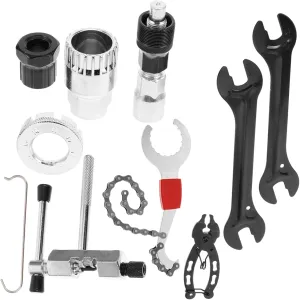 Happyyami Bike Repair Tool Kit Wrench Portable Easy to Use for All Bike Maintenance Needs