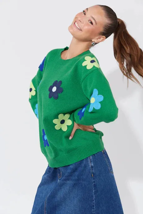 Haven - Delphi Jumper - Blue/Oasis