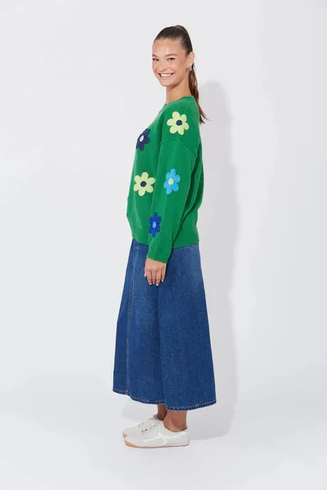 Haven - Delphi Jumper - Blue/Oasis