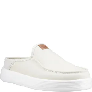 HEYDUDE Austin Workwear Mule Almost White/White