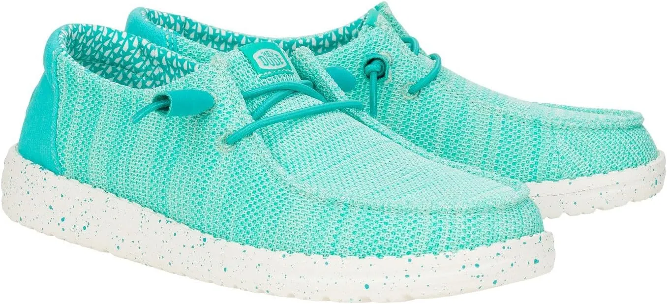 HEYDUDE Wendy Stretch Sox, Women’s Shoes, Women’s Slip-on Loafers, Comfortable & Light-Weight