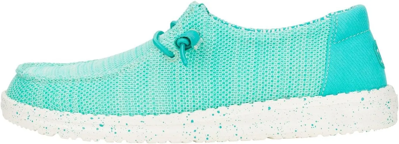 HEYDUDE Wendy Stretch Sox, Women’s Shoes, Women’s Slip-on Loafers, Comfortable & Light-Weight