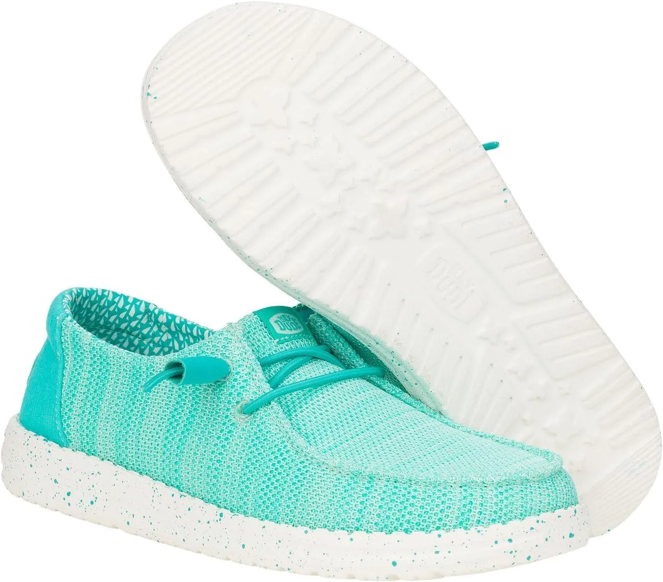 HEYDUDE Wendy Stretch Sox, Women’s Shoes, Women’s Slip-on Loafers, Comfortable & Light-Weight