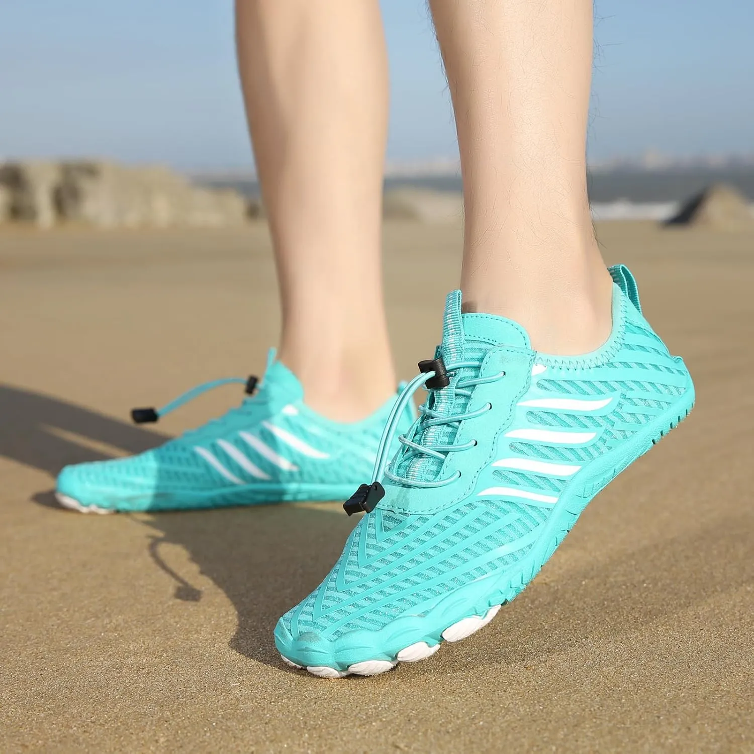 Hike Barefoot Shoes for Women Men, Pro Barefoot Shoes with Wide Toe Box for Hiking, Walking, Non-Slip Breathable Lightweight Water Shoes Unisex