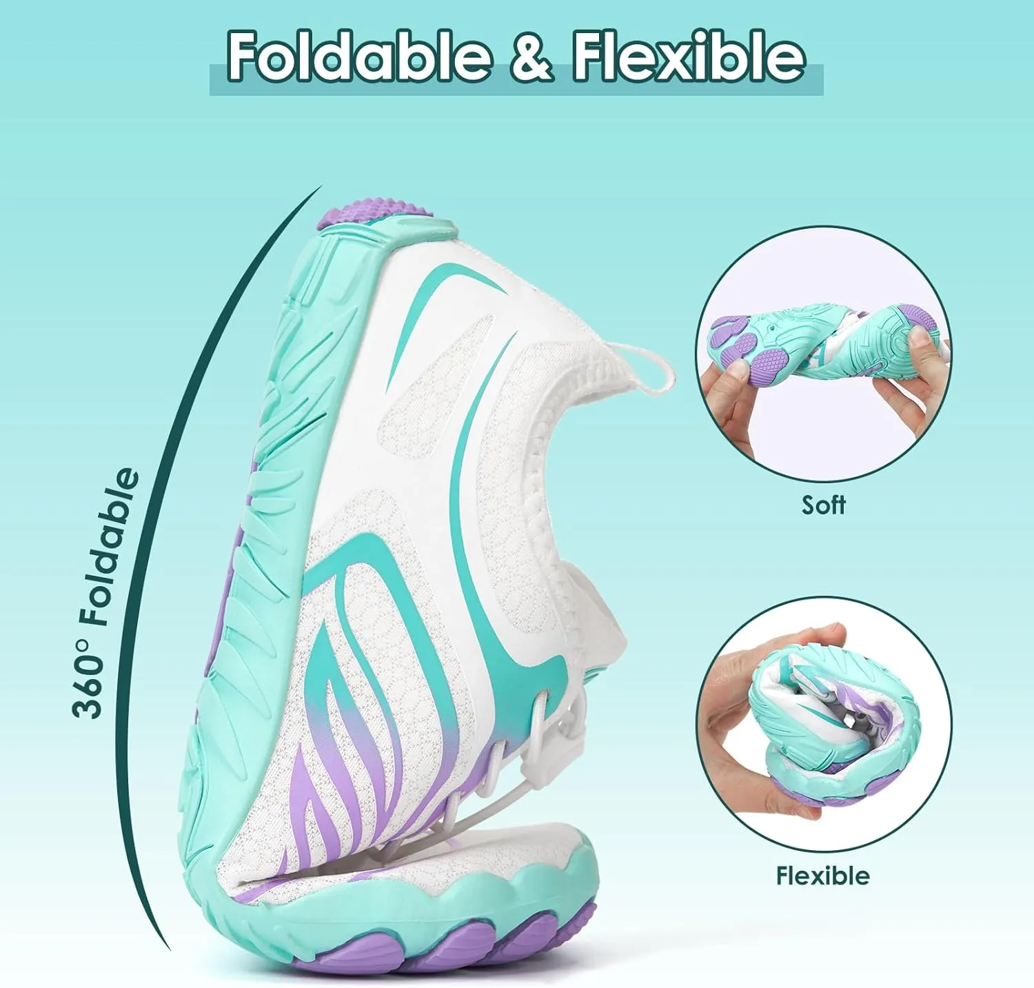 Hike Barefoot Shoes Women Men,Wide Toe Water Shoes 2025 New Breathable Grounded Footwear Non-Slip Fashion Hiking Shoe for Walking Swim Pool Beach Outdoor Water Sports