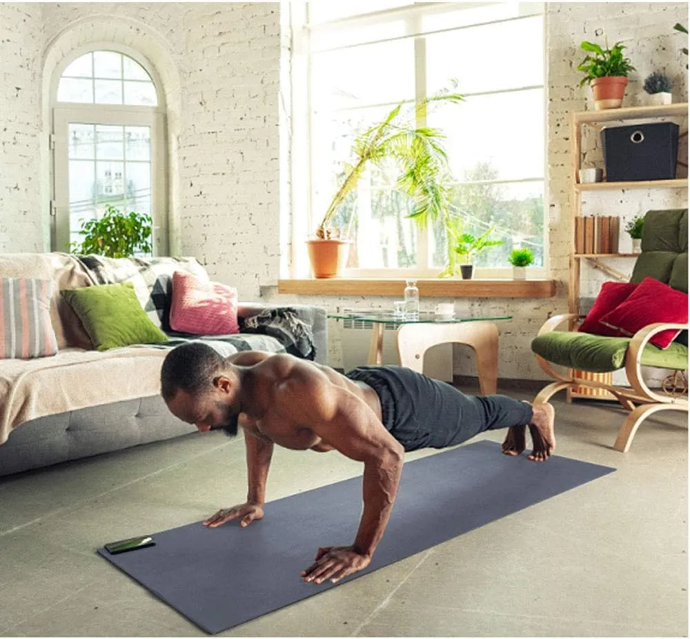 HolaHatha Non Slip Home Workout Yoga Mat