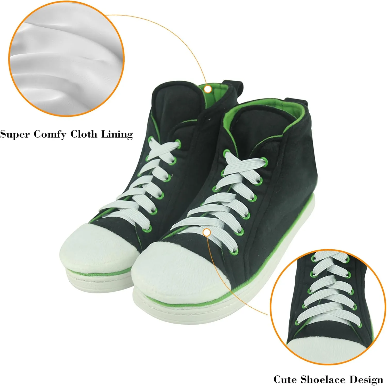 Home Slipper Women's Warm Winter Plush Indoor House Outdoor Sneaker Slippers Boots