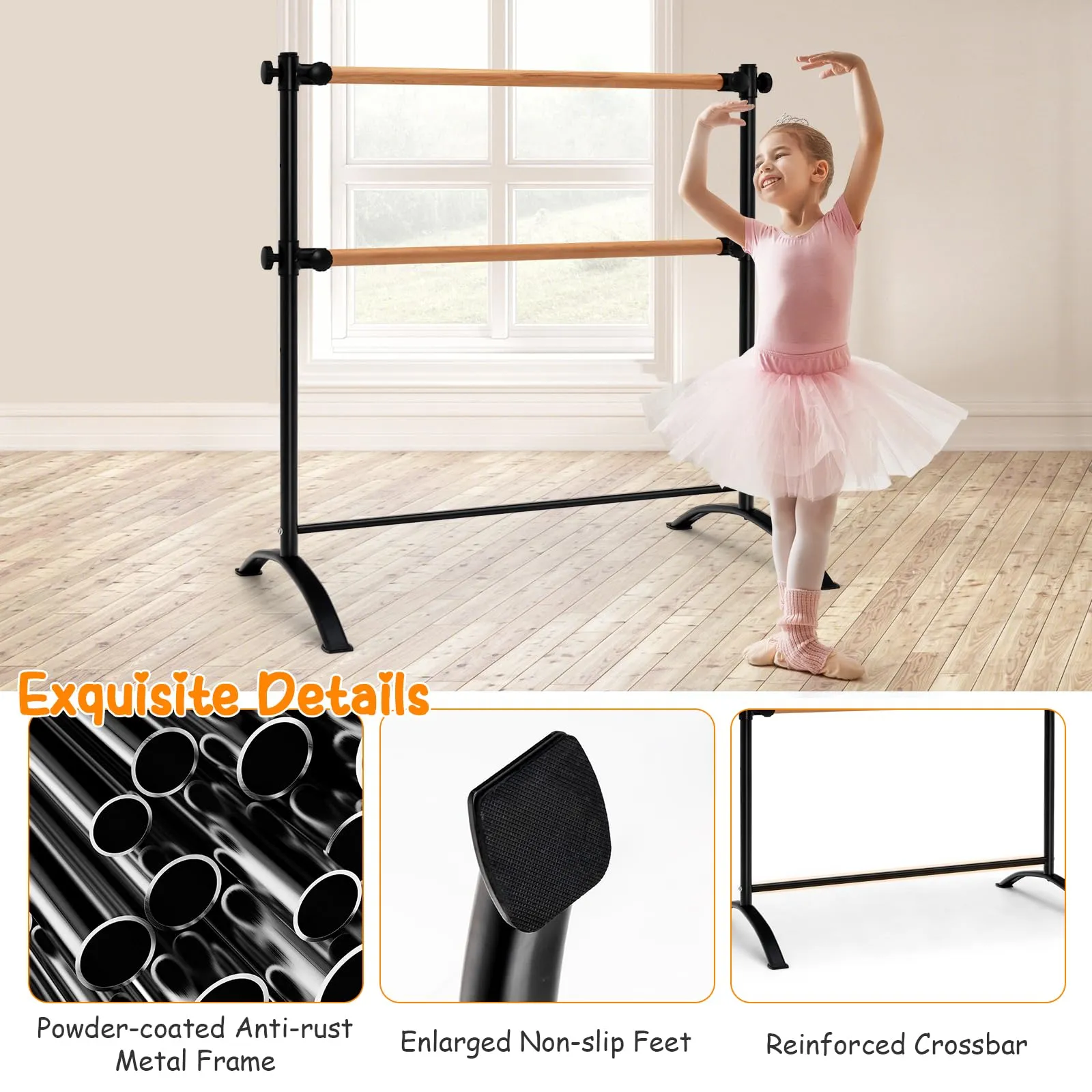 HONEY JOY Portable Ballet Barre
