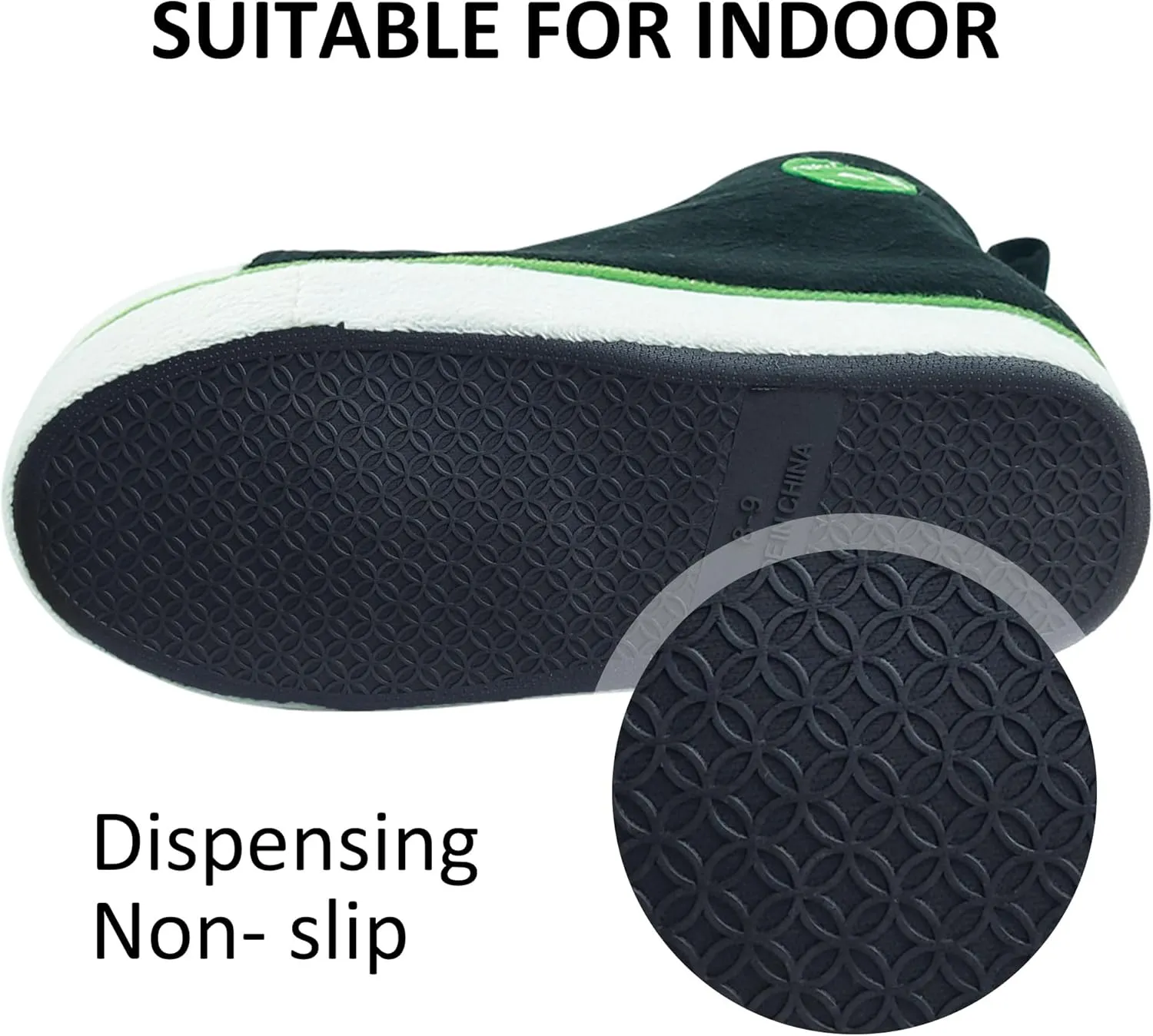 House Sneaker Slippers for Men Warm Winter Funny Cozy Indoor Sneakers Slipper Shoes Boys