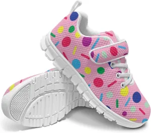 Howilath Little Kid Sneakers One Strap Sports Shoes Sneakers for Boys Anti-Skid Running Tennis Shoes