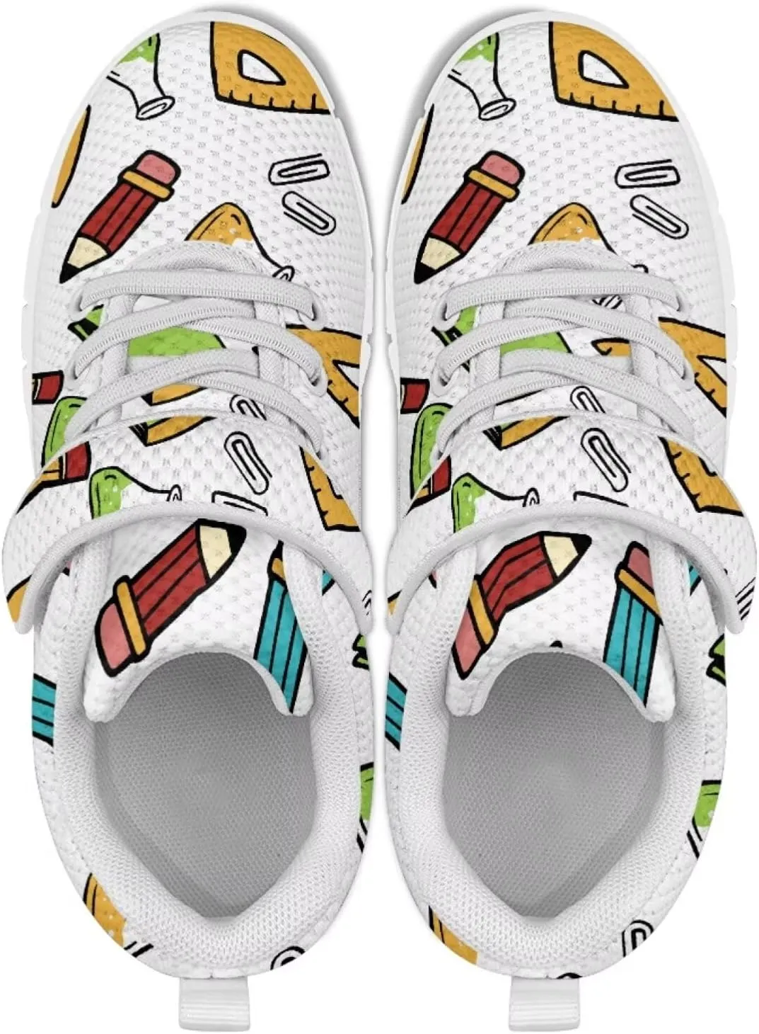Howilath Little Kid Sneakers One Strap Sports Shoes Sneakers for Boys Anti-Skid Running Tennis Shoes