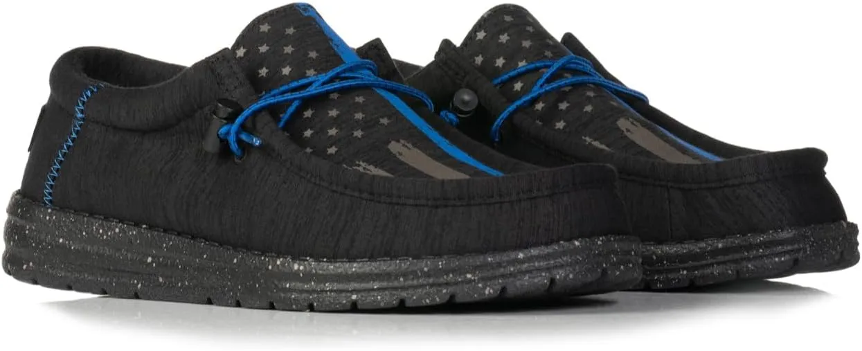 Howitzer Men's Slip-On Shoes We The People Patriot Sneakers with Camo Print Footwear
