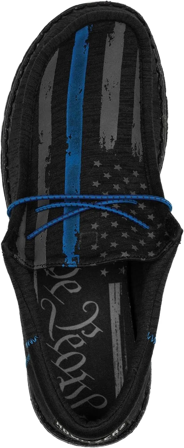 Howitzer Men's Slip-On Shoes We The People Patriot Sneakers with Camo Print Footwear
