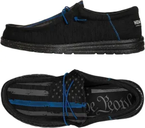 Howitzer Men's Slip-On Shoes We The People Patriot Sneakers with Camo Print Footwear