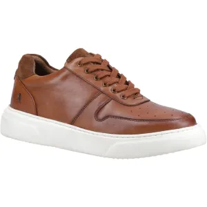 Hush Puppies Wyatt Leather Men's Tan Trainers