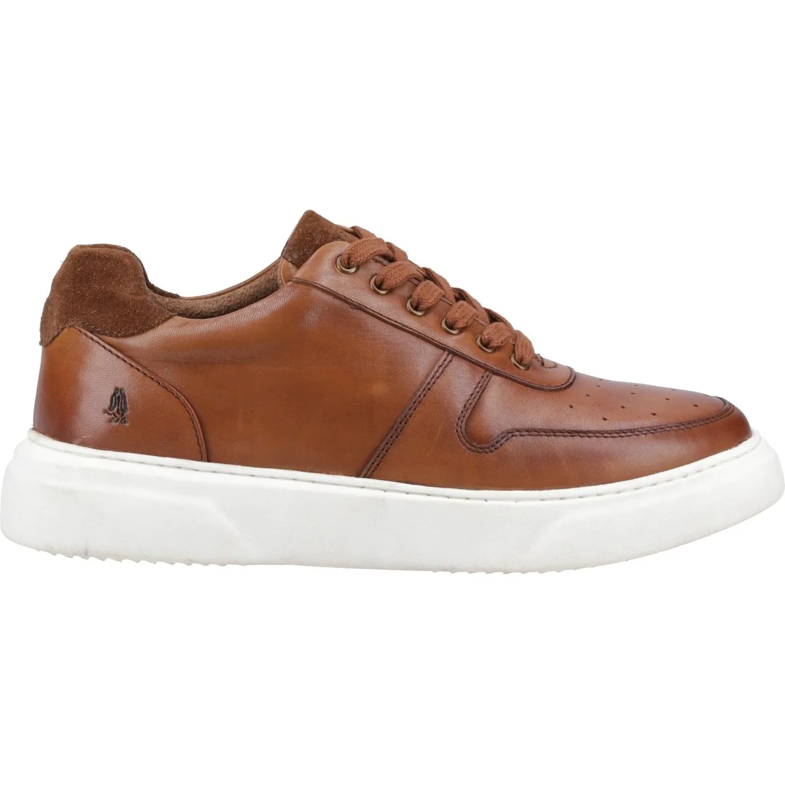 Hush Puppies Wyatt Leather Men's Tan Trainers