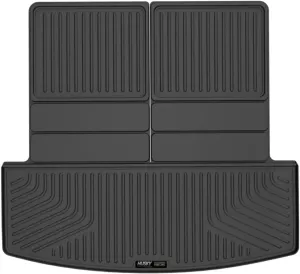 Husky Liners Weatherbeater Cargo Liner | Fits 2020-2025 Ford Explorer (to Back of 2nd Row - Folds Up & Down w/3rd Row) | 1-pc Black - 22321