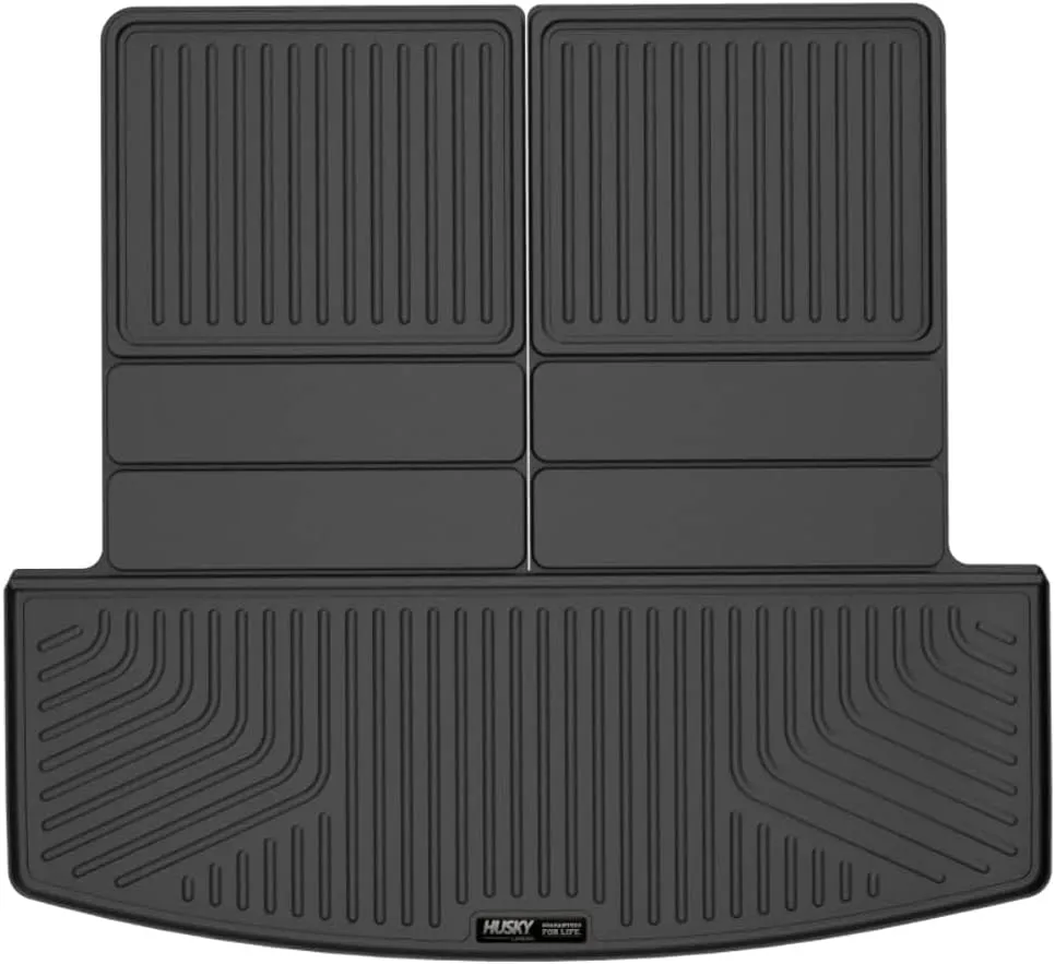 Husky Liners Weatherbeater Cargo Liner | Fits 2020-2025 Ford Explorer (to Back of 2nd Row - Folds Up & Down w/3rd Row) | 1-pc Black - 22321