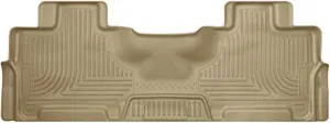 Husky Liners Weatherbeater Floor Mats | Fits 2007-2017 Ford Expedition; Lincoln Navigator | 2nd Row, 1-pc Tan - 14363