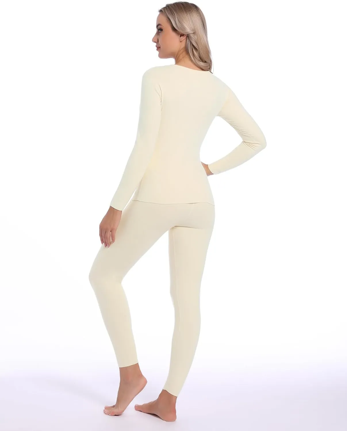 INNERSY Women's Thermal Underwear Set Ultra-Soft Long Johns Base Layer for Cold Weather