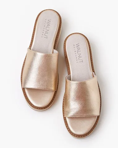 Jac Leather Slide