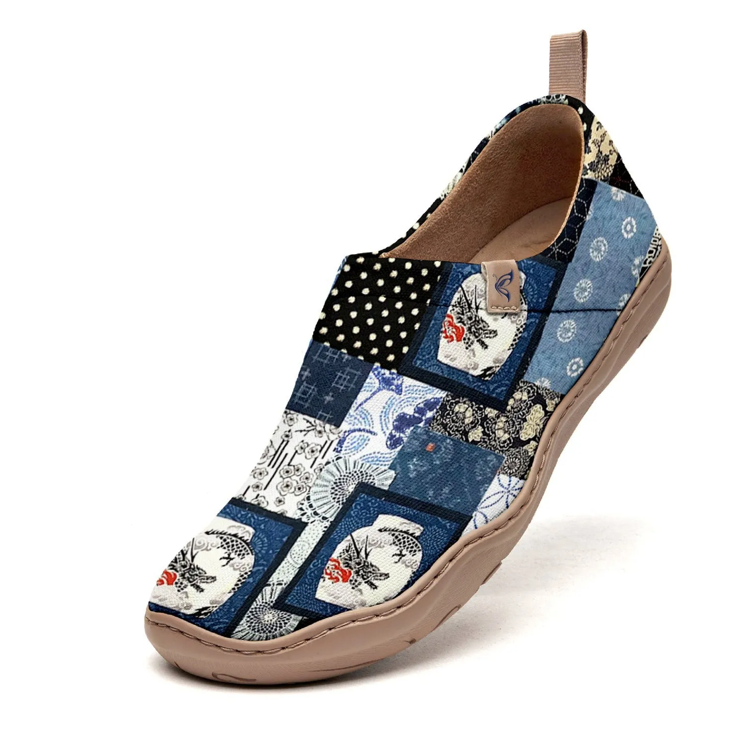 Japanese Patchwork Slip-On