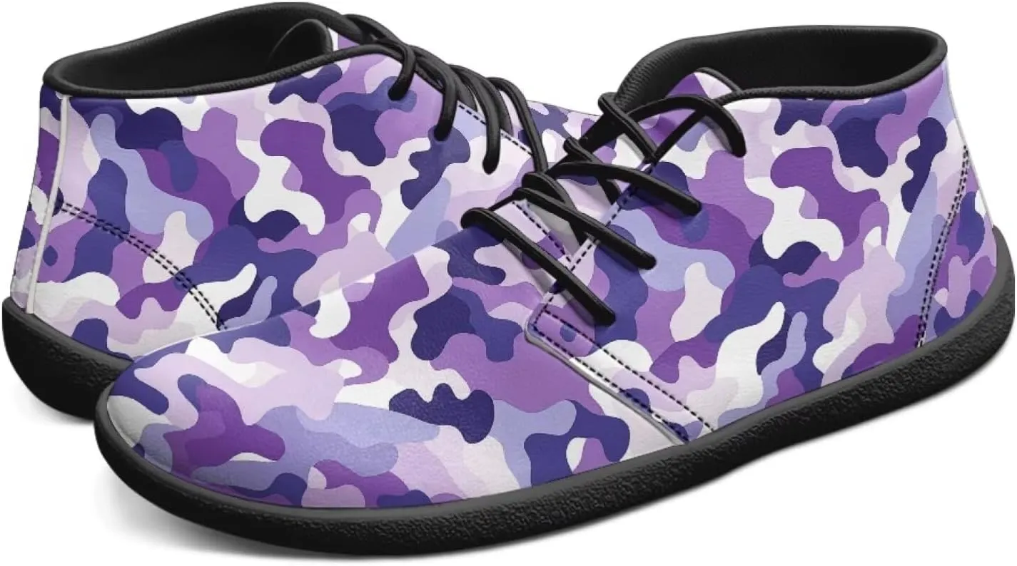 Jeiento Men Barefoot Shoes Camouflage - Wide Toe Box Camo Zero Drop Sole Walking Shoes