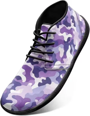 Jeiento Men Barefoot Shoes Camouflage - Wide Toe Box Camo Zero Drop Sole Walking Shoes